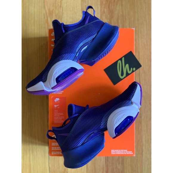 Size 7.5 W Nike Air Zoom SuperRep "Regency Purple" - Picture 5 of 6